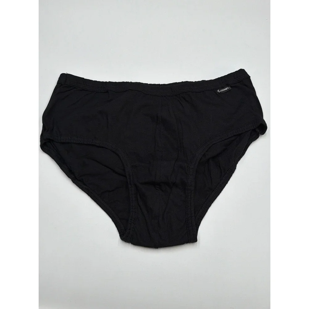Jockey Elance 1 Poco Briefs Black Mens‎ Underwear Size XL